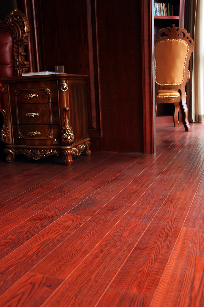 wooden floor, solid wood flooring, large blocks floor-2664433.jpg